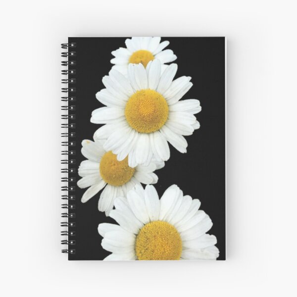 white blossom Spiral Notebook