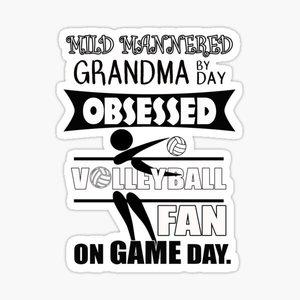Item preview, Volleyball Gifts for Obsessive Volleyball Grandma designed and sold by 3QuartersToday.