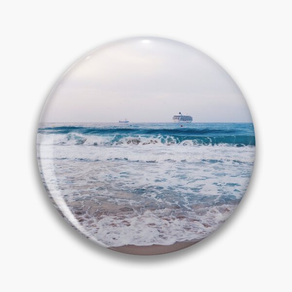 Item preview, Pastel Sunrise Over Foamy Waves on the Shores of Tarragona, Spain designed and sold by Rebecca Li.
