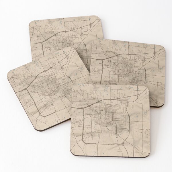 Item preview, Texarkana Sepia Map designed and sold by CPTVDesign.