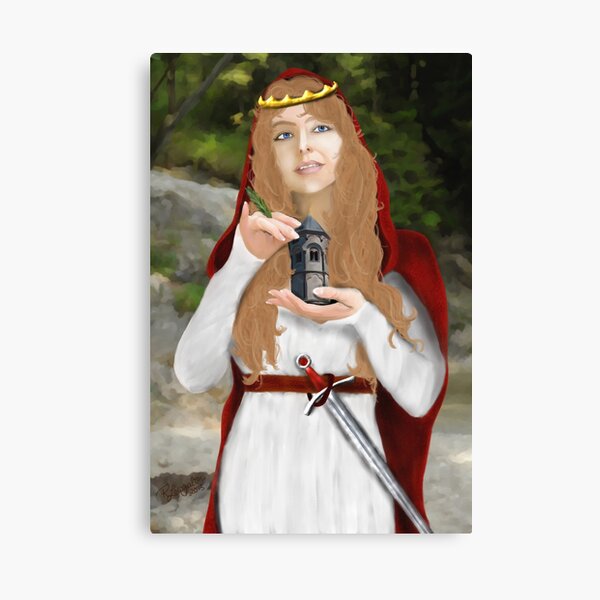 Saint Barbara Canvas Print