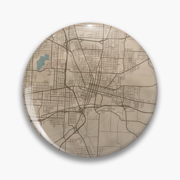 Item preview, Canton Sepia Map designed and sold by CPTVDesign.