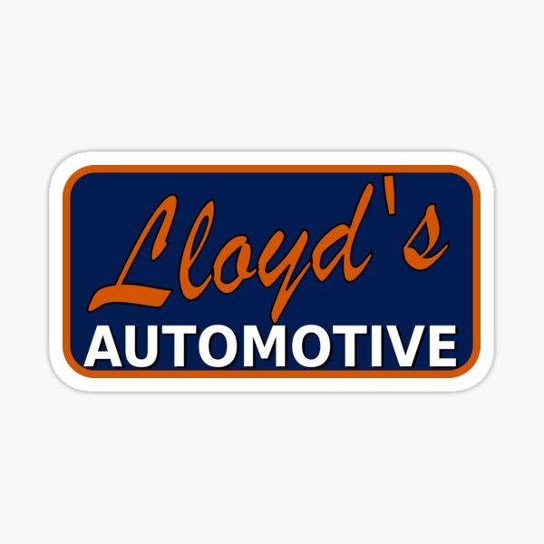 Lloyd's automotive Sticker