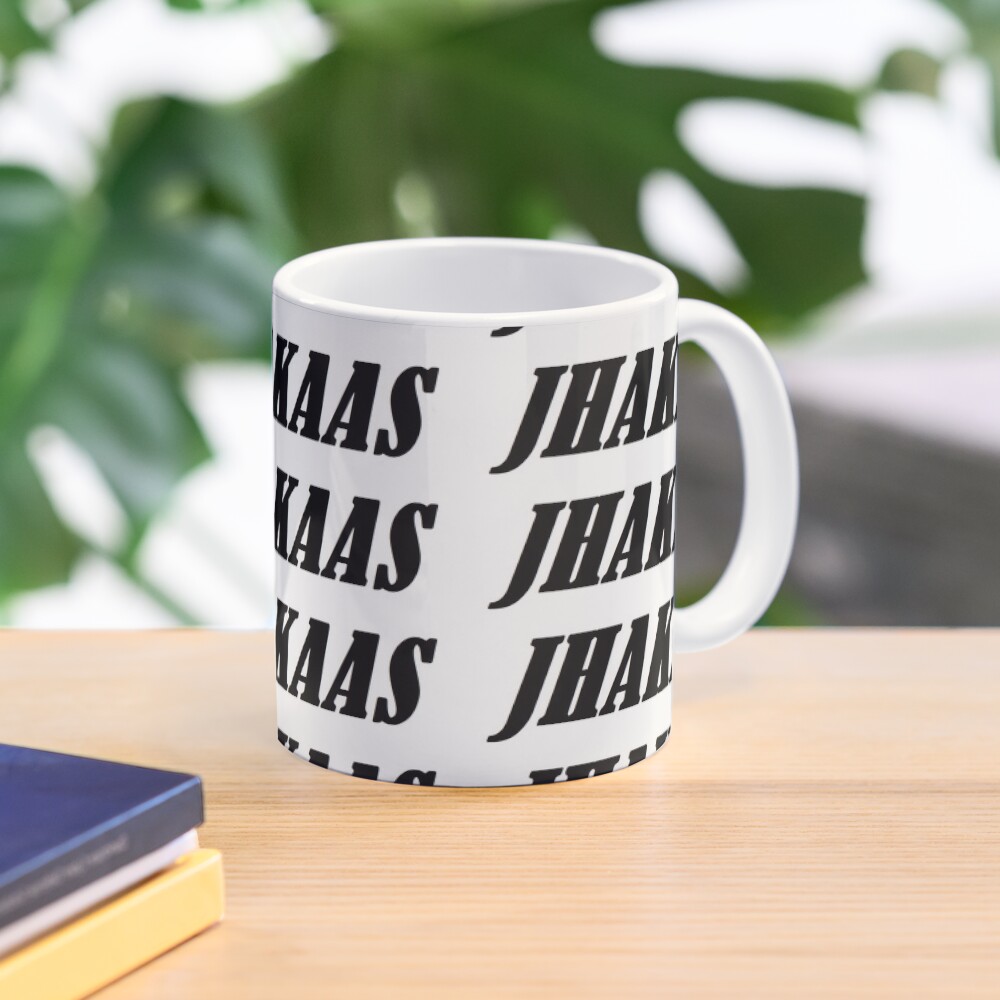 "COOL HINDI SLANG (JHAKAAS) MEANING CHILLED" Coffee Mug for Sale by