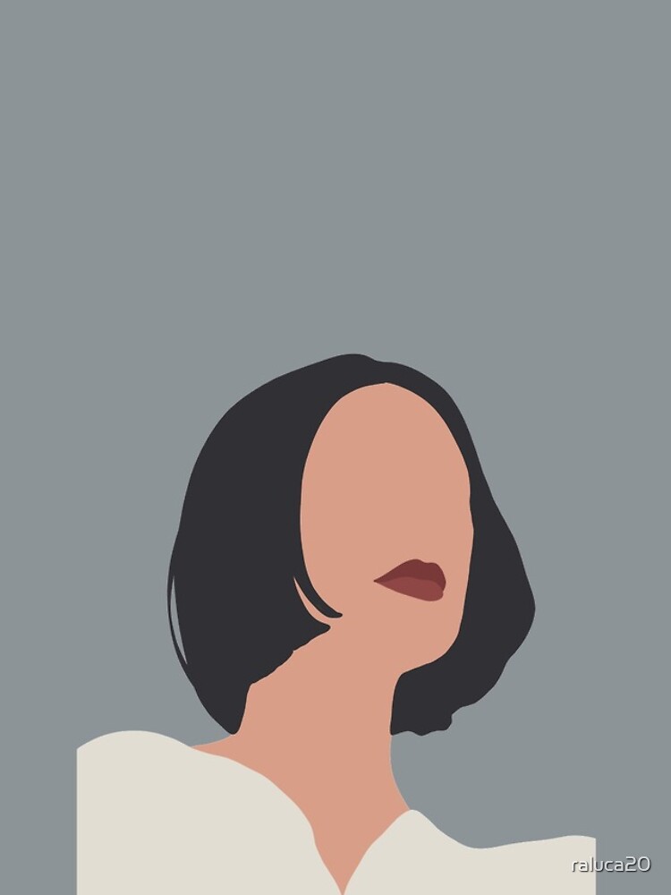 Thumbnail 4 of 4, iPhone Case, Abstract Women Portrait designed and sold by raluca20.