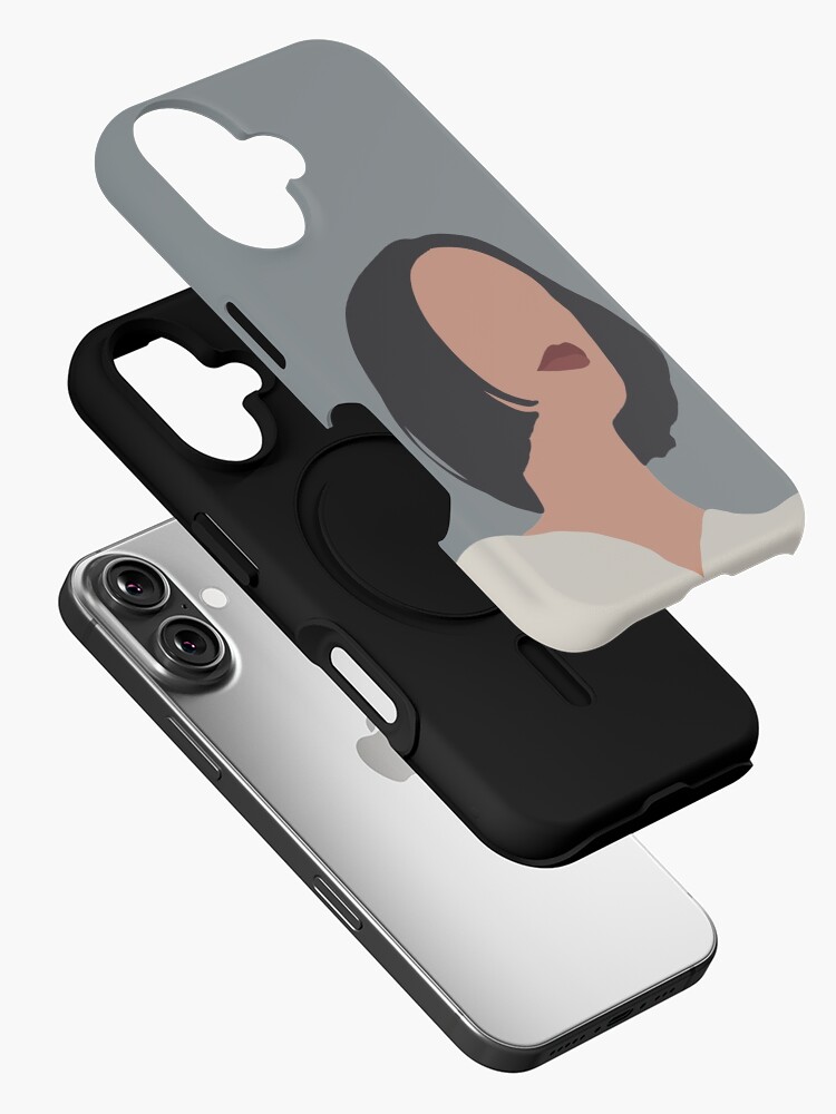 Thumbnail 2 of 4, iPhone Case, Abstract Women Portrait designed and sold by raluca20.