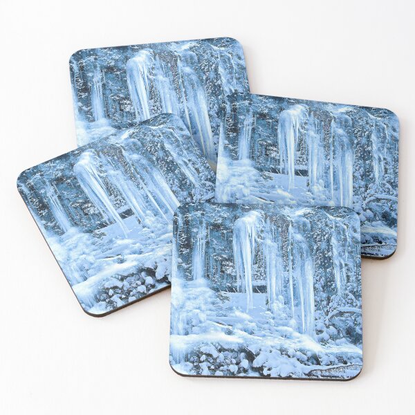winter ice Coasters (Set of 4)