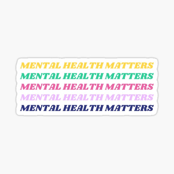 Item preview, Mental Health Matters designed and sold by Spreadhope-.
