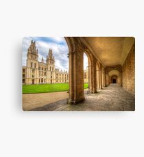 Oxford University - All Souls College 2.0 Canvas Print