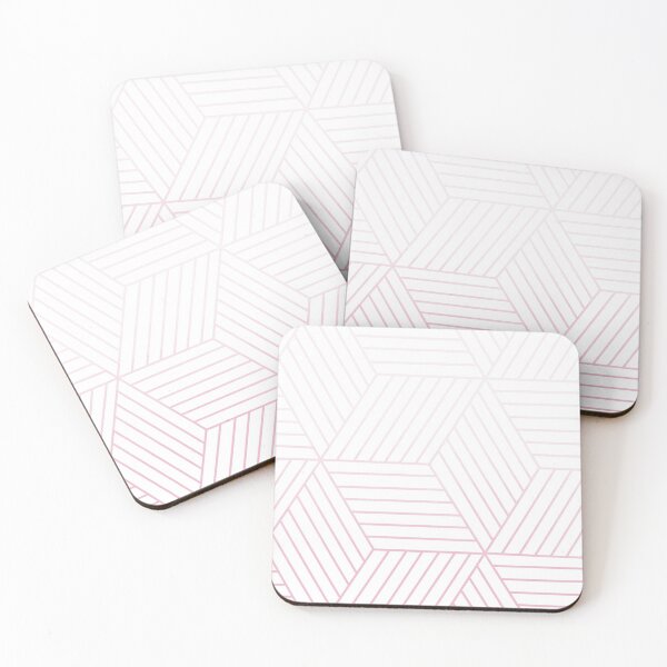 Item preview, Pink and white geometry designed and sold by Coffee Queen.