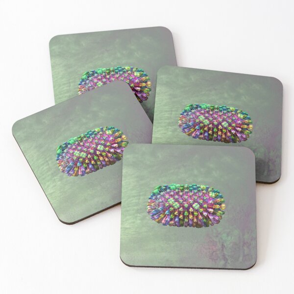 Item preview, Rainbow Flu Pale Green designed and sold by Russell Kightley.