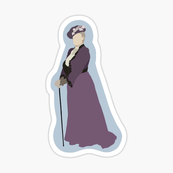 granny, "downton abbey" Sticker