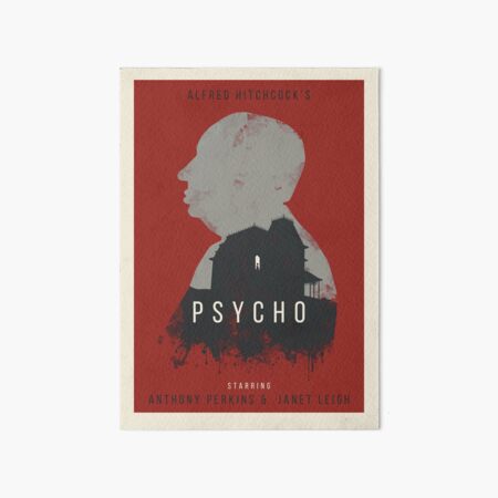 Artikel-Vorschau von Alfred Hitchcock Psycho, designt und verkauft von MonoMagic.