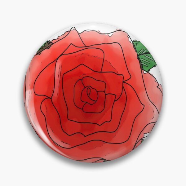 Item preview, Red rose true love and passion designed and sold by Zwuck.