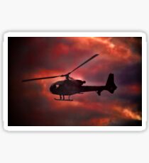 Helicopter Sticker