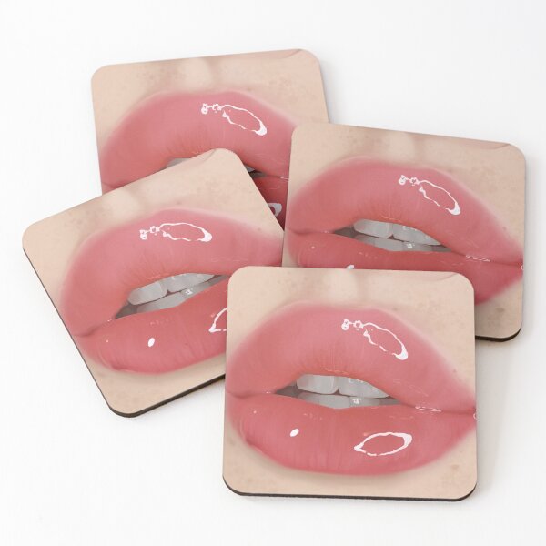 Artikelvorschau, Schimmernde Lippen entworfen und verkauft von Hannahroseart.