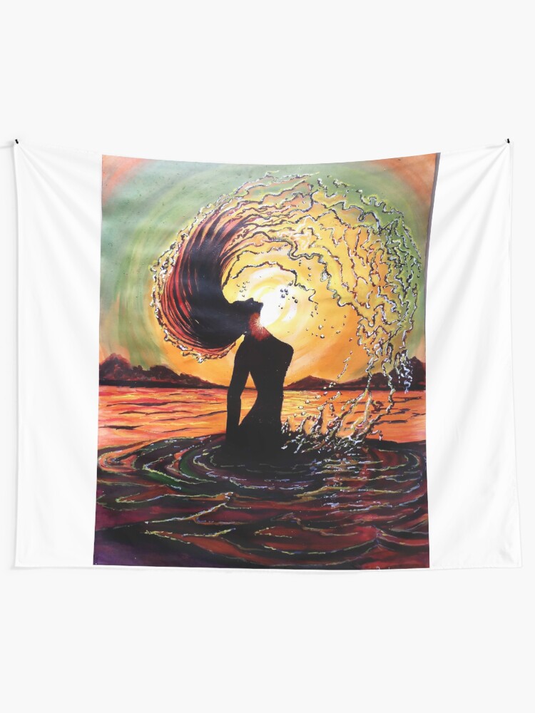 "Girl design art" Tapestry by Anandpriya Redbubble