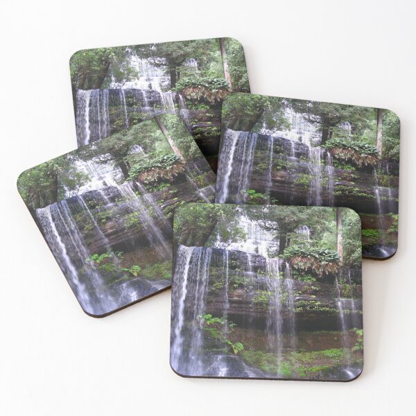 Item preview, Russell Falls, Mt Field National Park, Tasmania. designed and sold by Marilyn Harris.