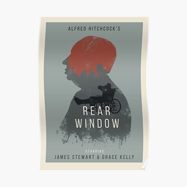 Alfred Hitchcock Rear Window Poster