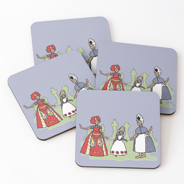 Item preview, 18th-Century Alice in the Queens' Garden designed and sold by LochNestFarm.