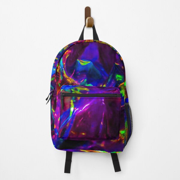 Item preview, Blue Holographic Black Light Pattern designed and sold by wildjellybeans.