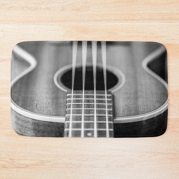 Item preview, Tenor Ukulele in Black and White designed and sold by Amy Mitchell.