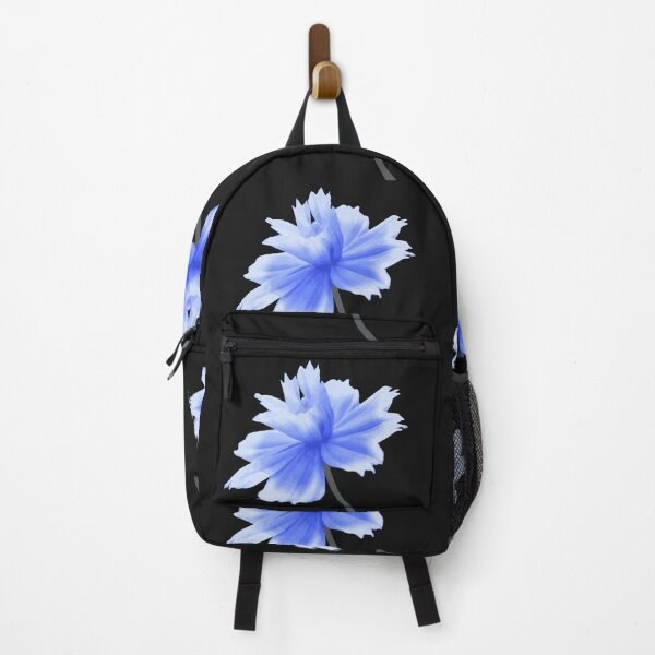 Item preview, Blue  flower art design for wall art, poster  designed and sold by ZengoClub.