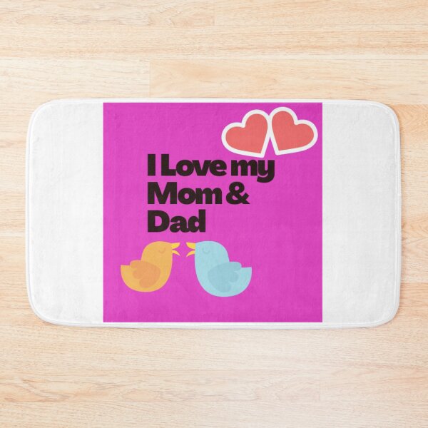 Item preview, Mom and Dad,Love my Mom and Dad designed and sold by Sensihoriverse.