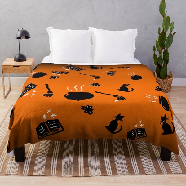 Item preview, Witchy orange // Halloween Design designed and sold by FernwehVon.