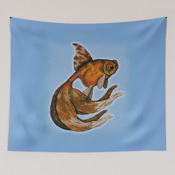 Item preview, The Veiltail Goldfish designed and sold by PictureNZ.