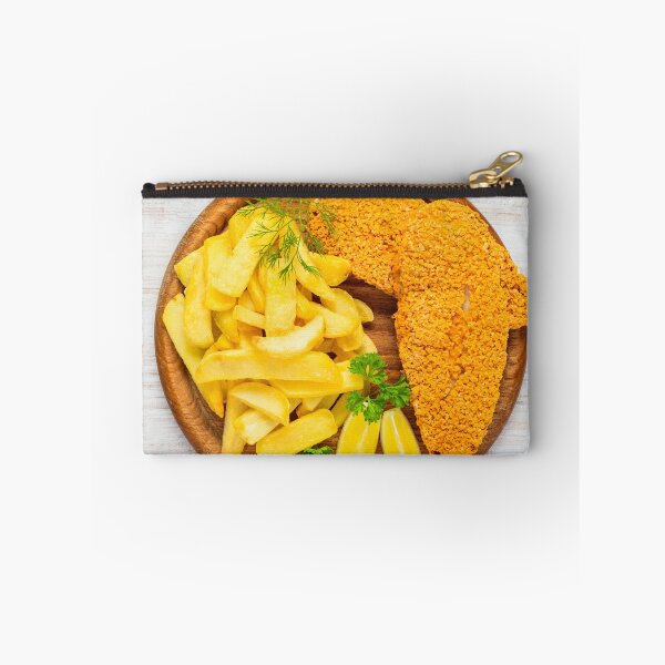 Item preview, Fish and Chips Clock 3 designed and sold by freedom4life.