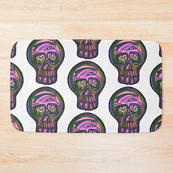 Item preview, Thoughtful purple solo skull  designed and sold by theclecticfunk.