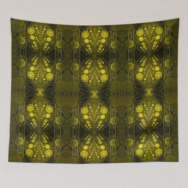 Item preview, Deep Yellow Psychedelic Magic Trip - Cosmic Consciousness designed and sold by ckylin.