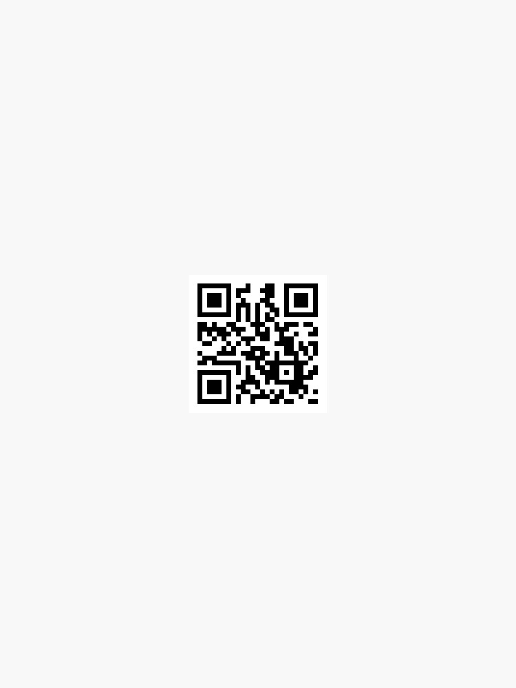 Thumbnail 3 of 3, Sticker, The Office Fire Drill QR Code Sticker designed and sold by Lindsey-G.