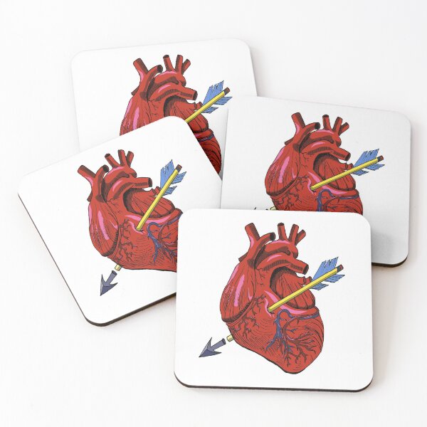 Item preview, Corazón con flecha rota ilustración designed and sold by CecyLL.