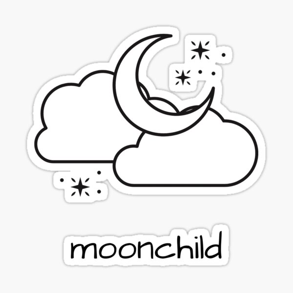 Artikel-Vorschau von BTS RM MoonChild Mono Song Schwarzes Design, designt und verkauft von haikustore.
