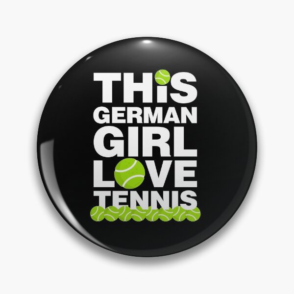 Item preview, This German Girl Loves Tennis designed and sold by elhefe.