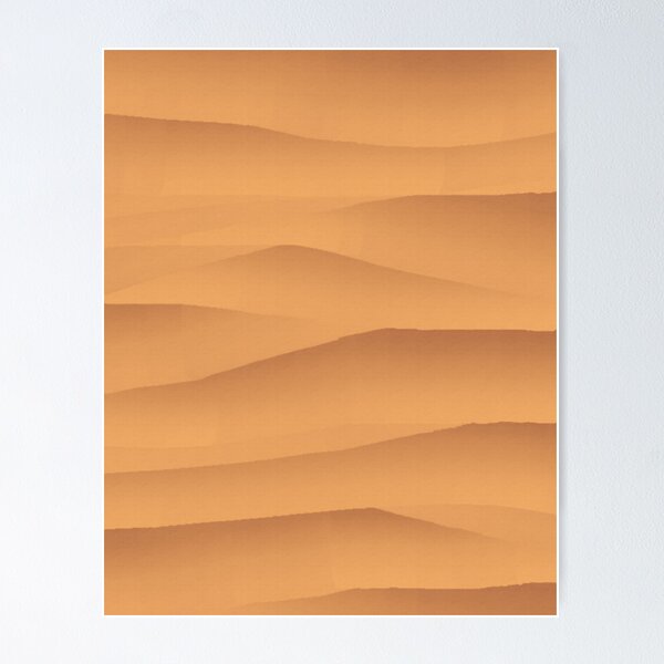 Item preview, dunes deep orange designed and sold by ESSjLAY.