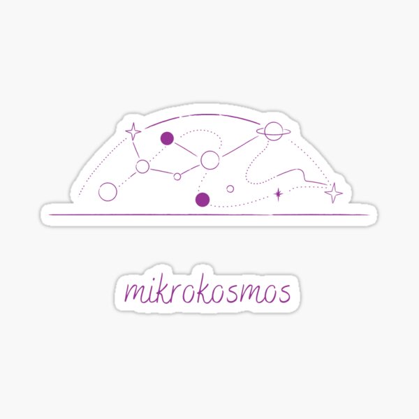Artikel-Vorschau von  BTS Mikrokosmos Song Lila Design, designt und verkauft von haikustore.