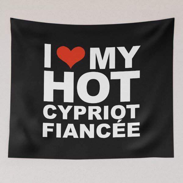 Item preview, I Love my hot Cypriot Fiancee Engaged Engagement Cyprus designed and sold by losttribe.