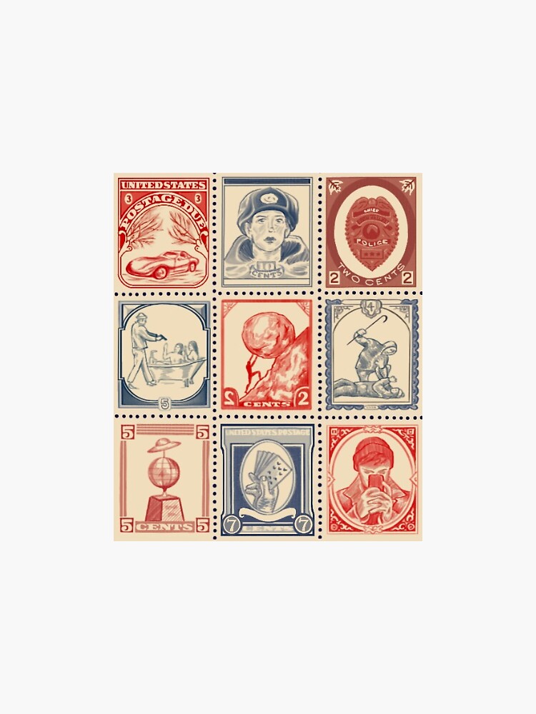 fargo series stamps Sticker