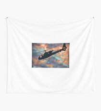 Helicopter Wall Tapestry