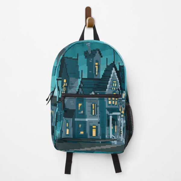 Item preview, Pixelated Old Mansion designed and sold by HopeDetour.