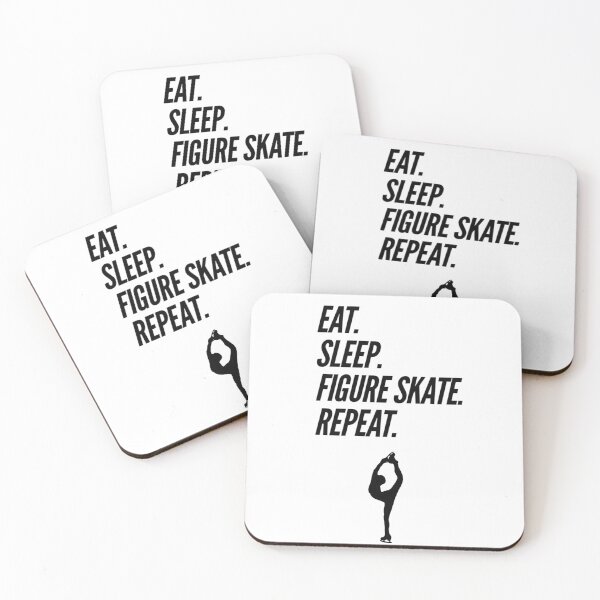 Item preview, Eat. Sleep. Figure Skate. Repeat designed and sold by AthenaPlays.
