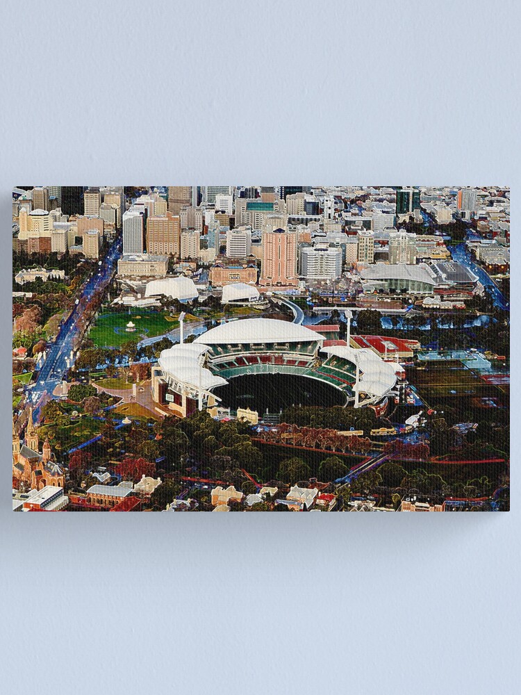 "Adelaide Oval graphic" Canvas Print for Sale by JoBling Redbubble