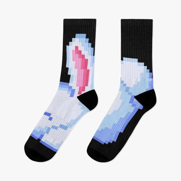 Item preview, Pixelated Super Little Cute Bunny designed and sold by HopeDetour.
