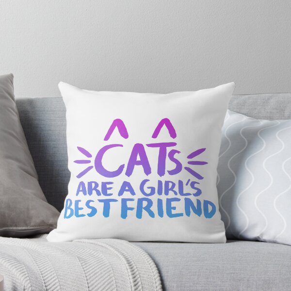Item preview, Cats Are A Girl's Best Friend designed and sold by Sketchbrooke.