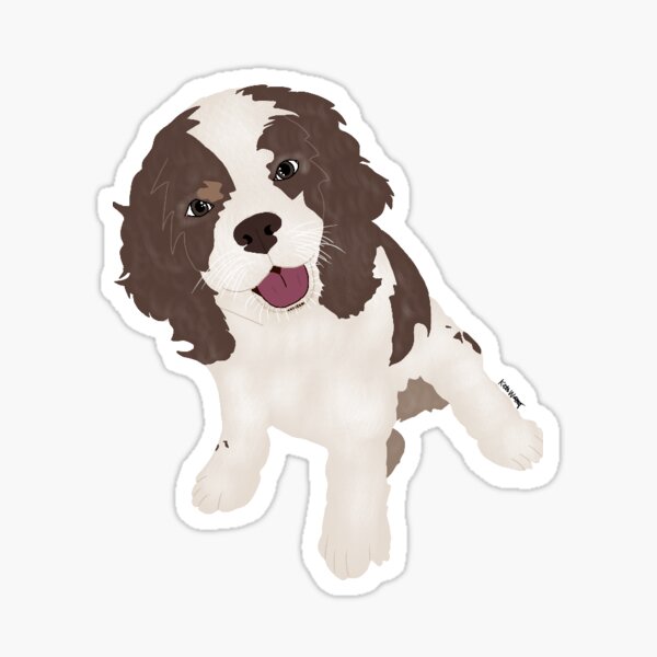 "Cute pup" Sticker for Sale by katiewictor | Redbubble