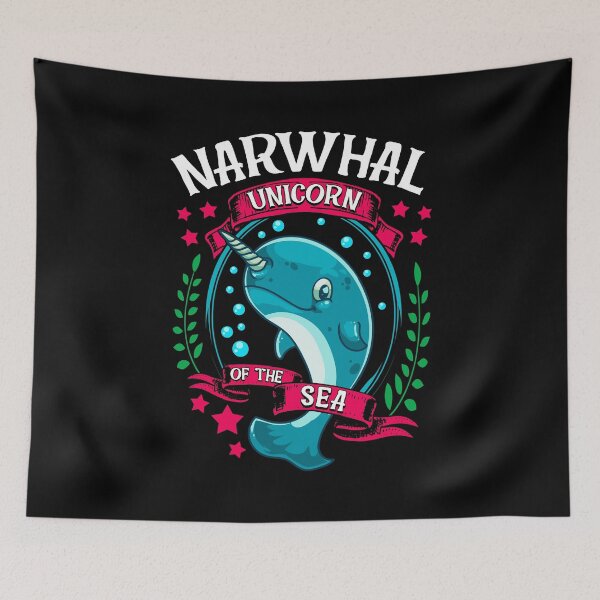 Item preview, Funny Narwhal: Unicorn Of The Sea designed and sold by perfectpresents.