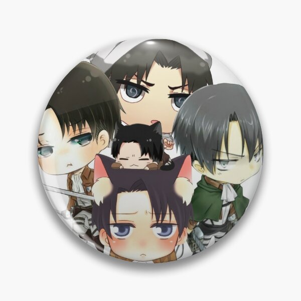 Tch So Cute Chibi Neko Levi Ackerman Reader Eren Yeagar